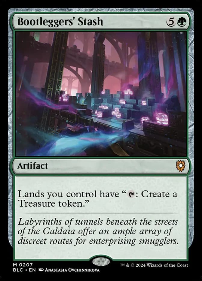 Card image of Bootleggers' Stash