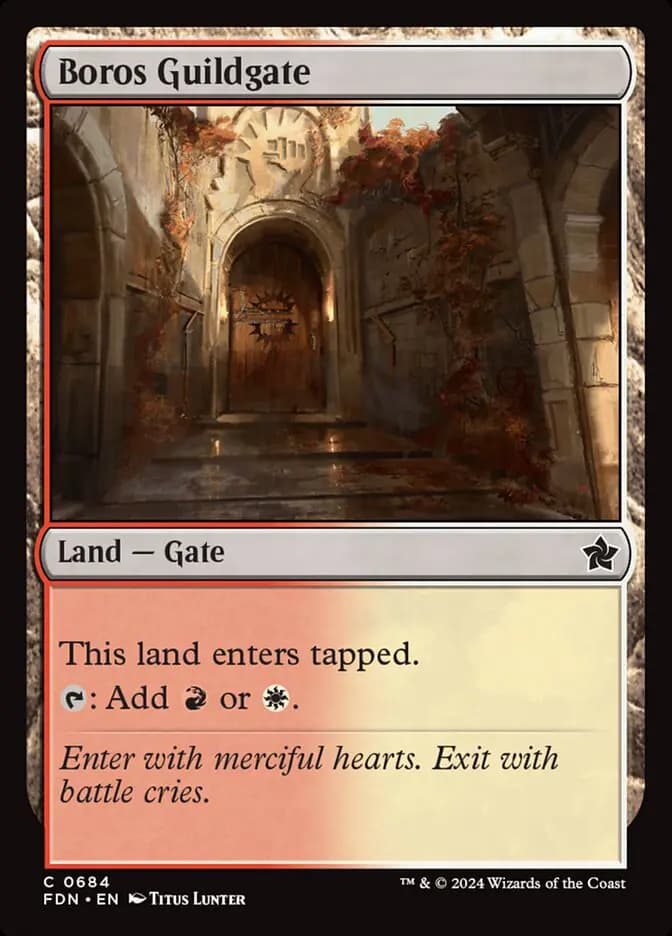 Card image of Boros Guildgate
