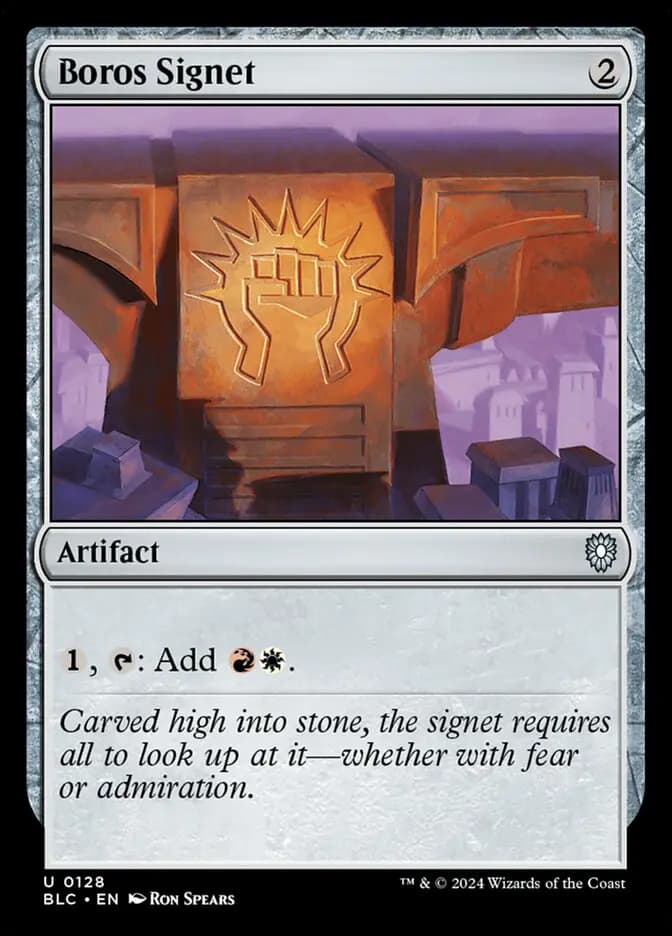 Card image of Boros Signet