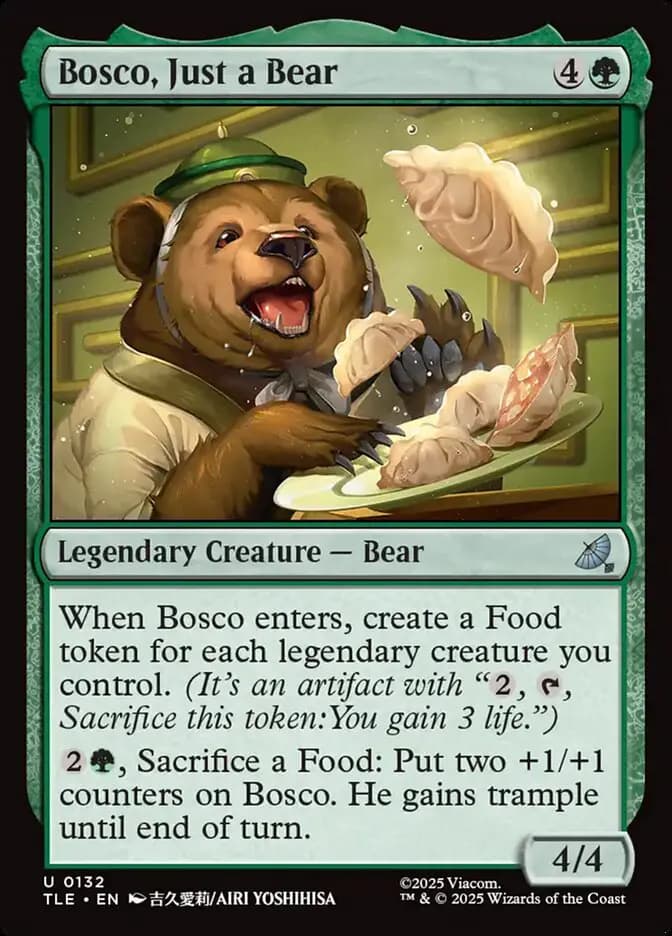 Card image of Bosco, Just a Bear