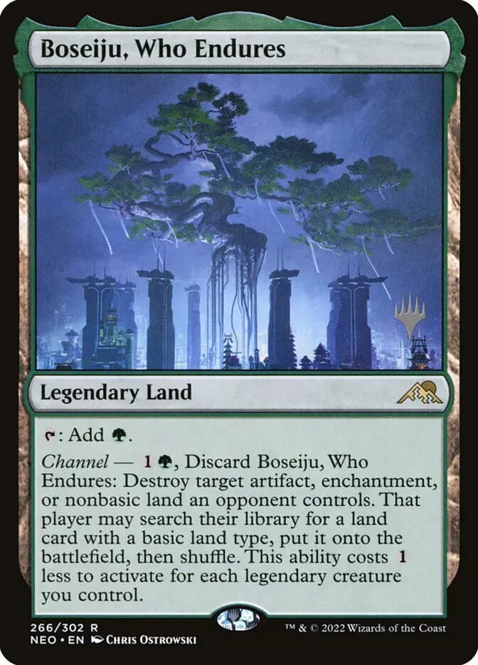 Card image of Boseiju, Who Endures