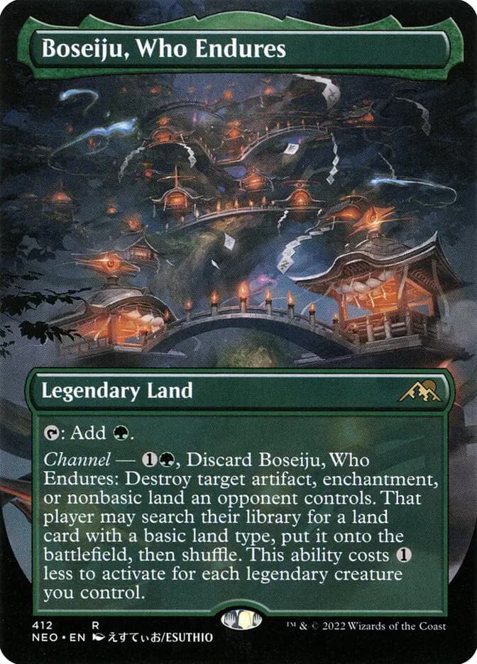 Card image of Boseiju, Who Endures