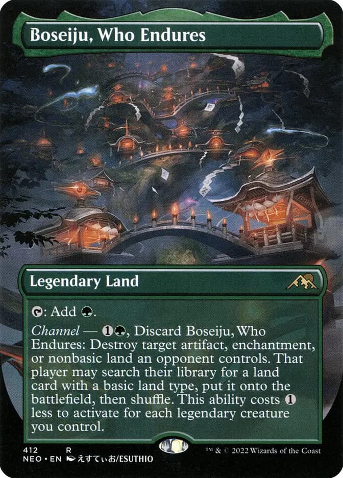 Card image of Boseiju, Who Endures