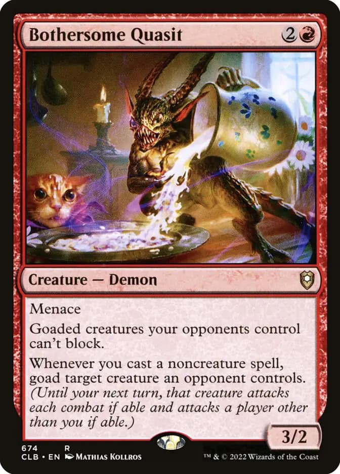 Card image of Bothersome Quasit