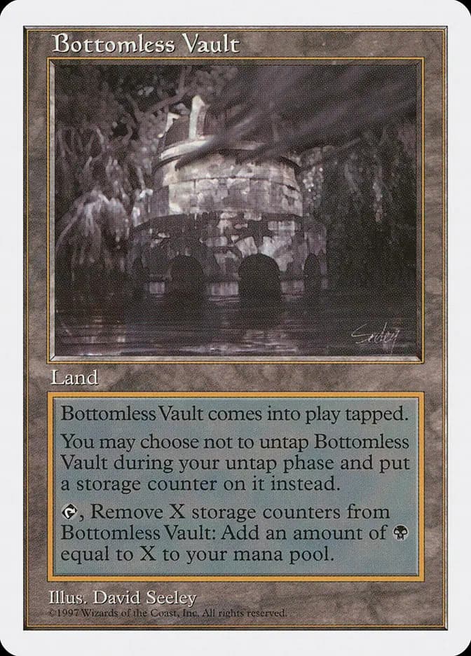 Card image of Bottomless Vault