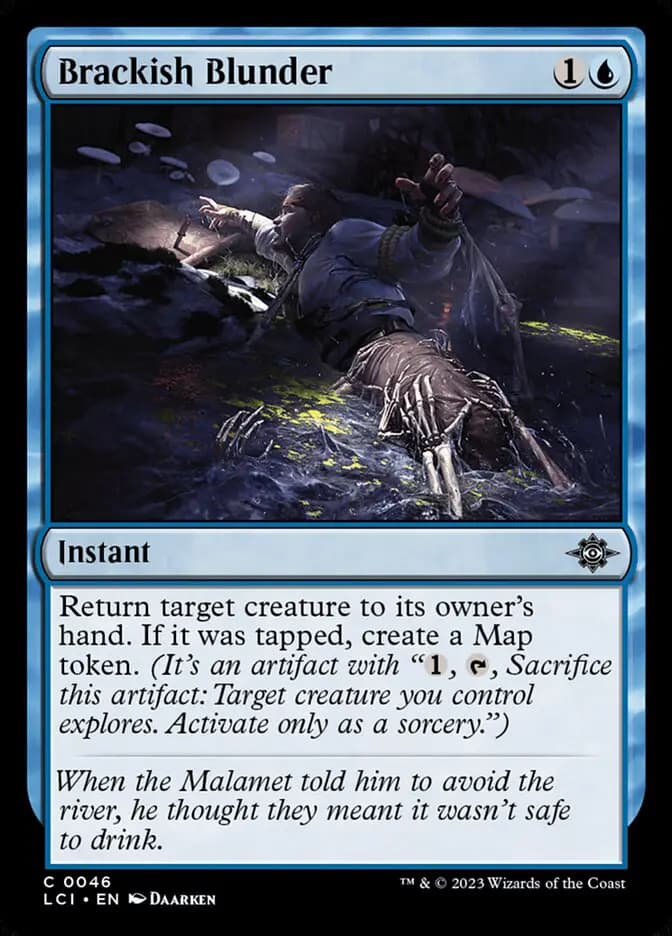 Card image of Brackish Blunder