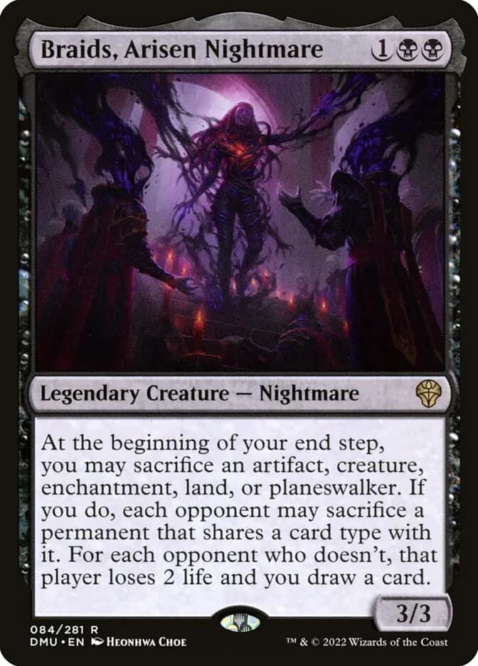 Card image of Braids, Arisen Nightmare