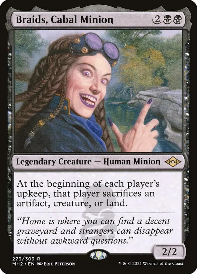 Card image of Braids, Cabal Minion