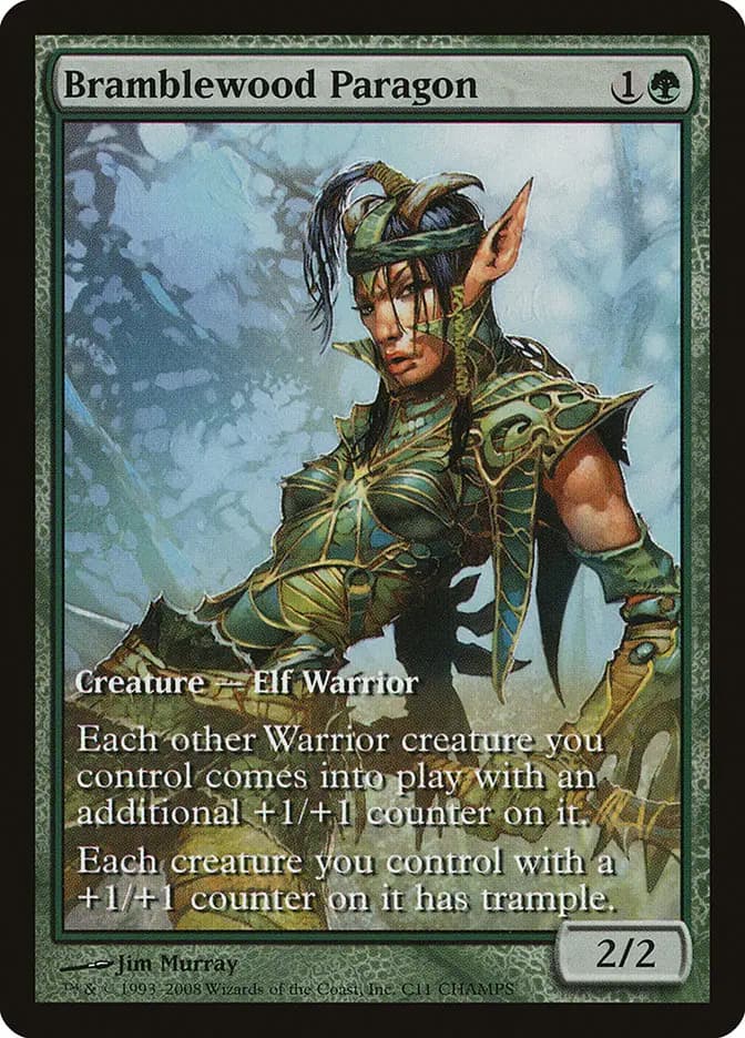 Card image of Bramblewood Paragon