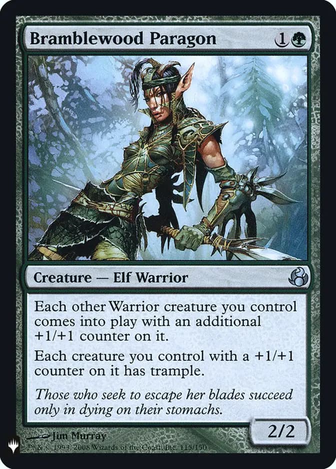 Card image of Bramblewood Paragon