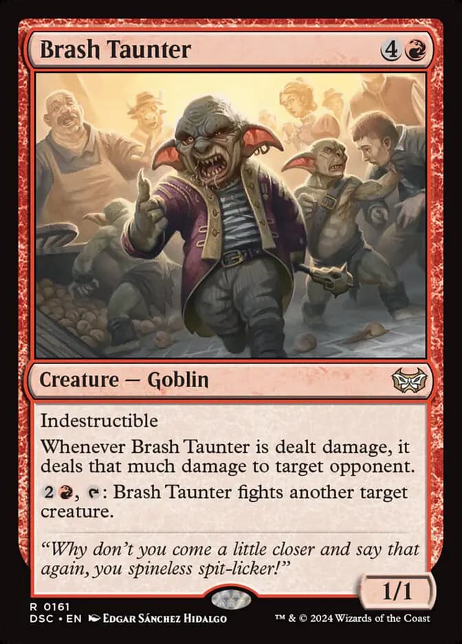 Card image of Brash Taunter