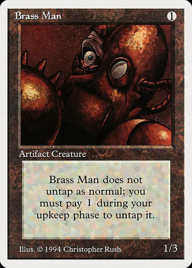 Card image of Brass Man