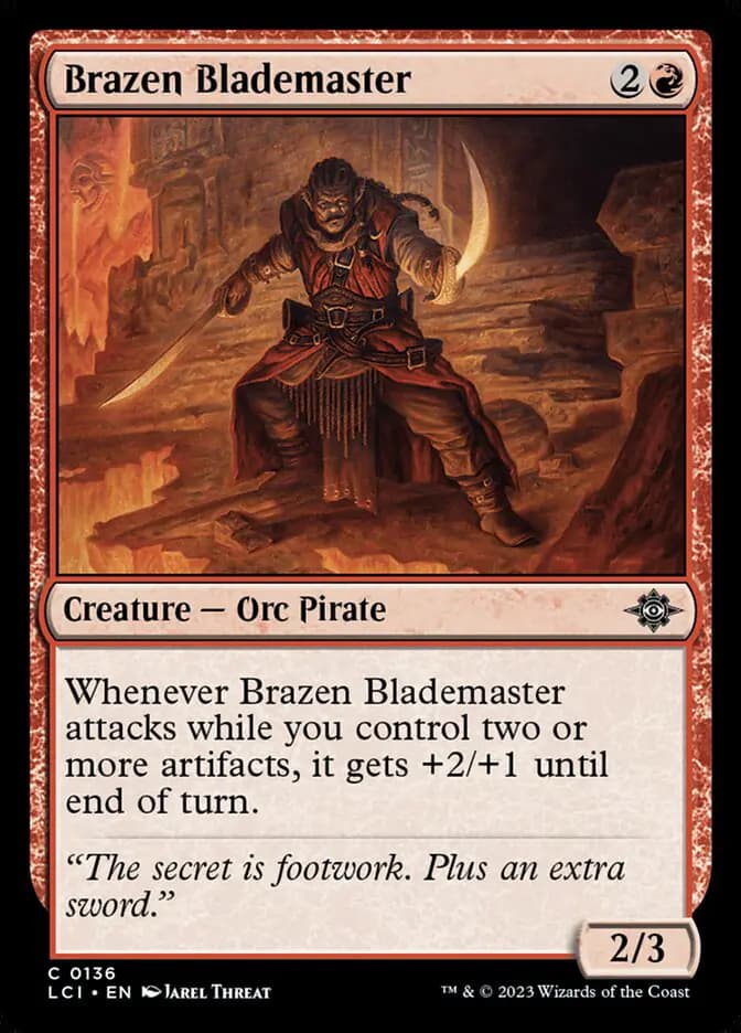Card image of Brazen Blademaster