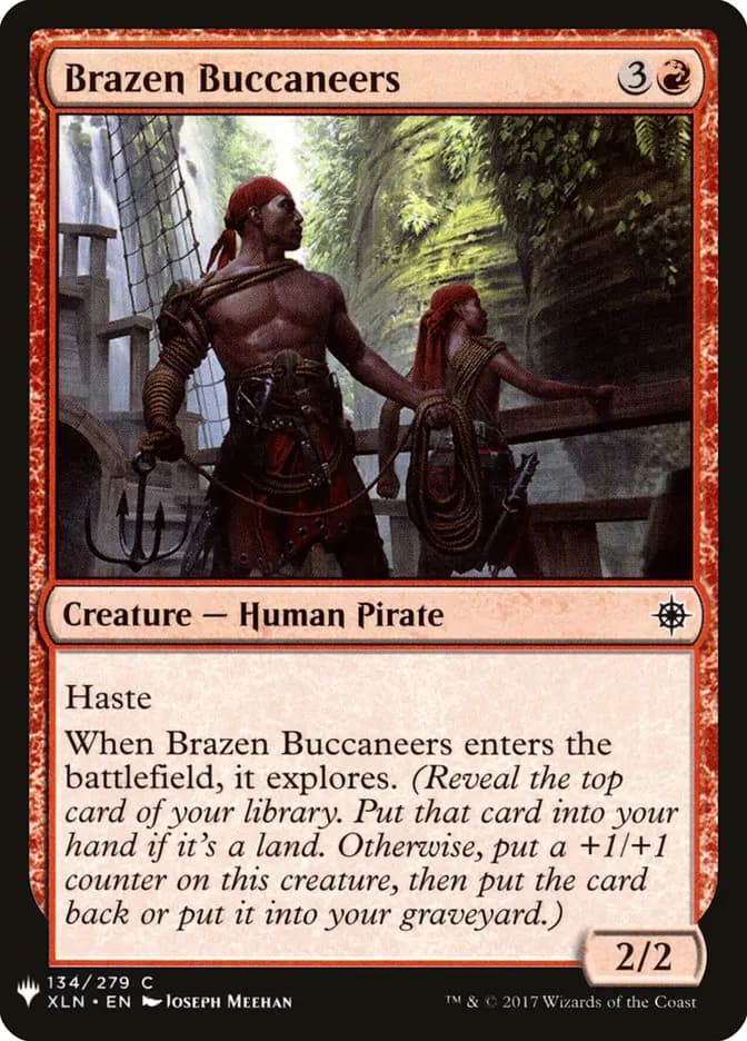 Card image of Brazen Buccaneers
