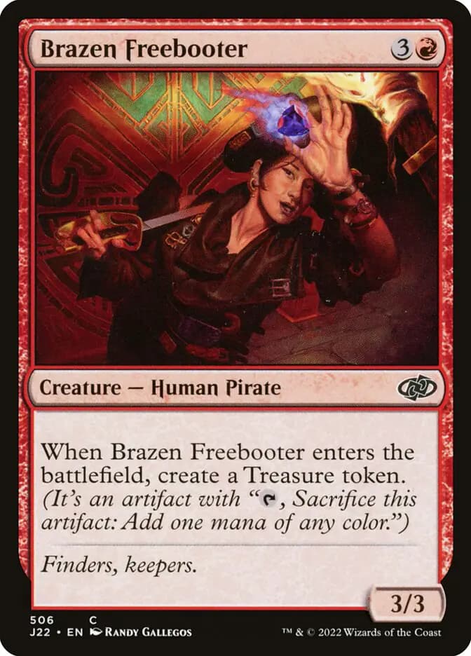 Card image of Brazen Freebooter