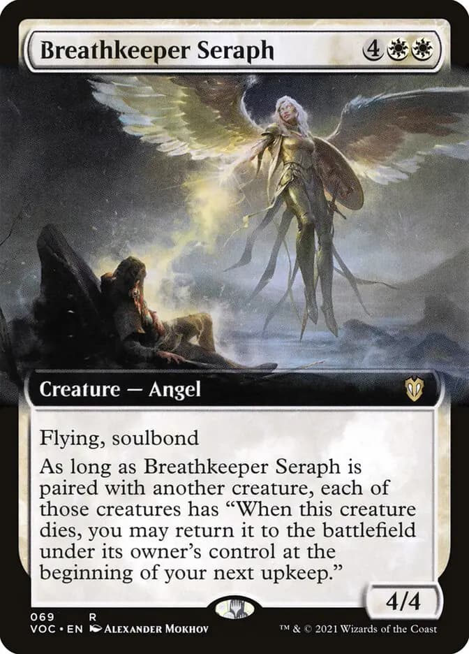 Card image of Breathkeeper Seraph