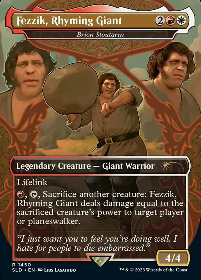 Card image of Brion Stoutarm