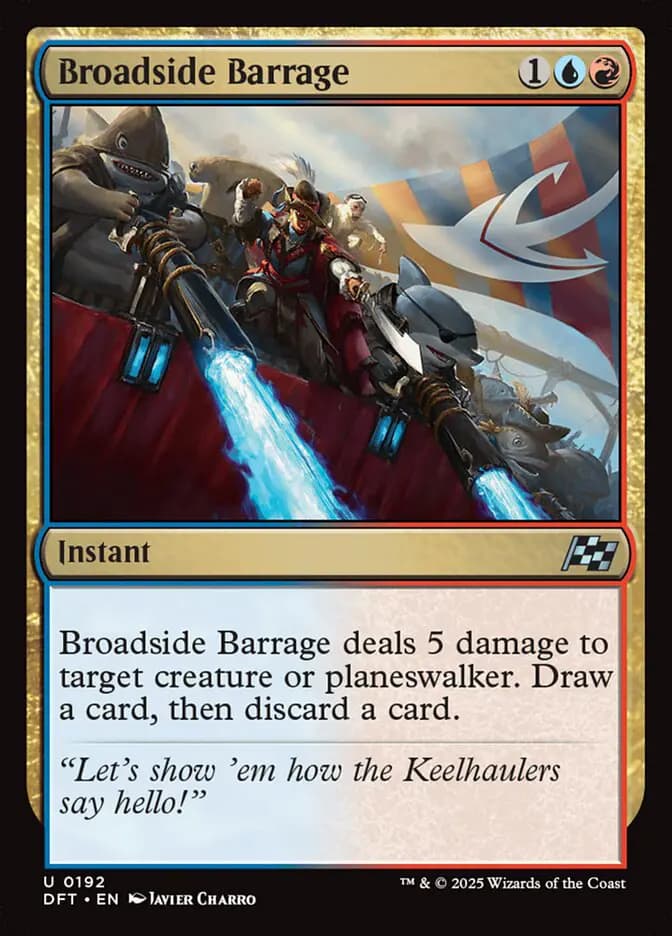 Card image of Broadside Barrage