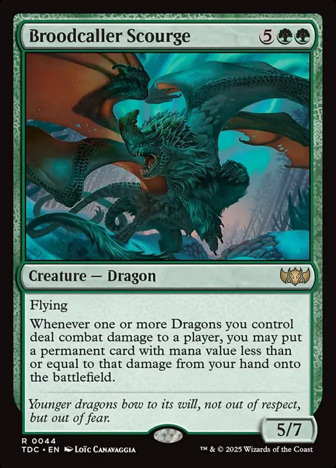 Card image of Broodcaller Scourge
