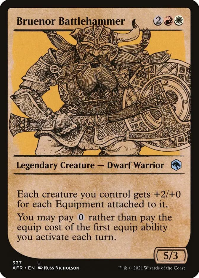 Card image of Bruenor Battlehammer