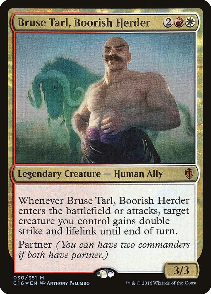 Card image of Bruse Tarl, Boorish Herder