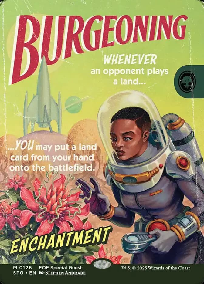 Card image of Burgeoning
