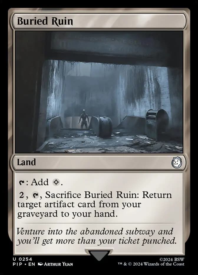 Card image of Buried Ruin