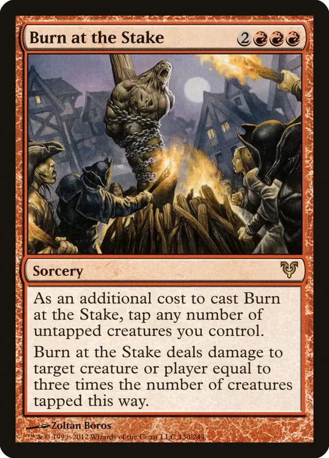 Card image of Burn at the Stake