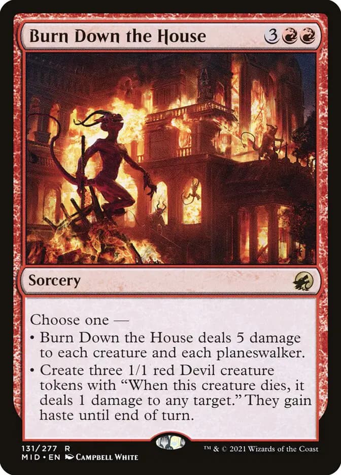 Card image of Burn Down the House