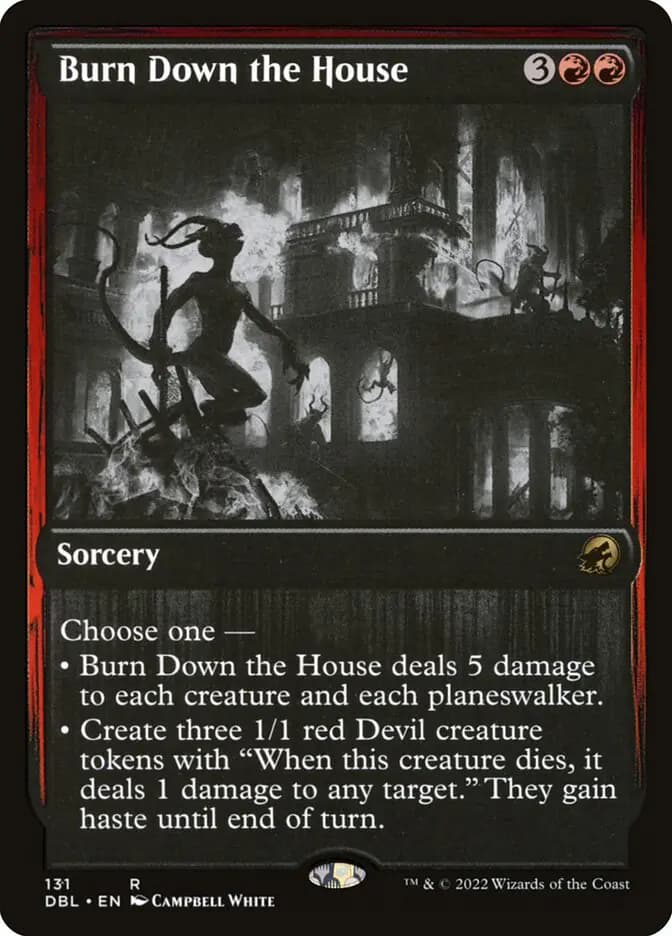 Card image of Burn Down the House