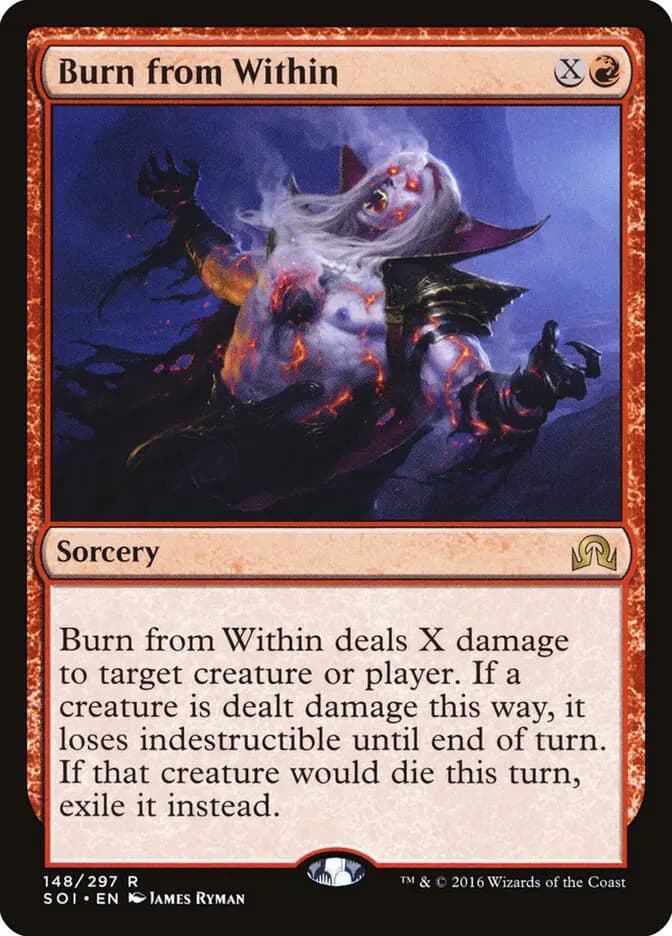Card image of Burn from Within