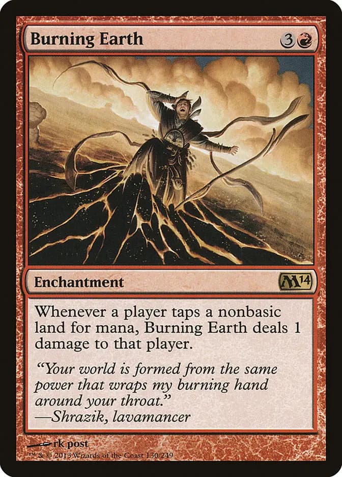 Card image of Burning Earth