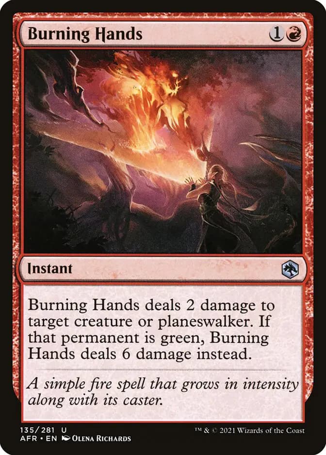 Card image of Burning Hands