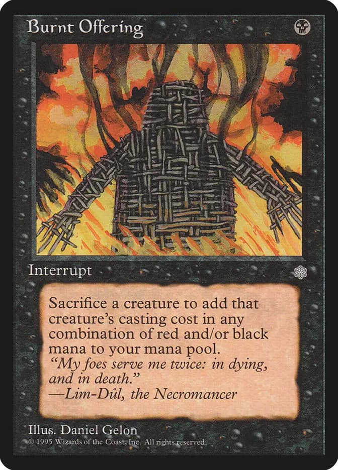Card image of Burnt Offering