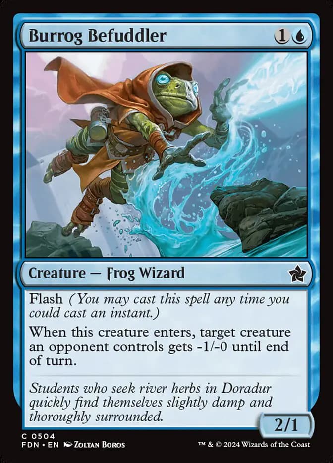 Card image of Burrog Befuddler