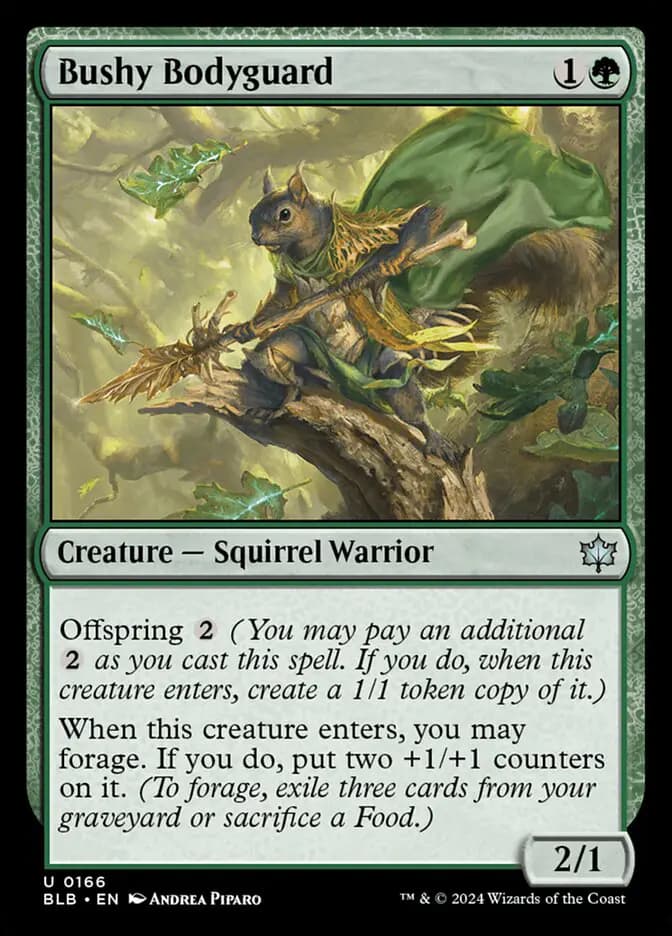 Card image of Bushy Bodyguard