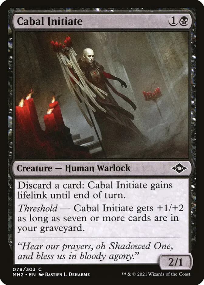 Card image of Cabal Initiate