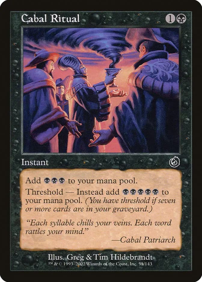 Card image of Cabal Ritual