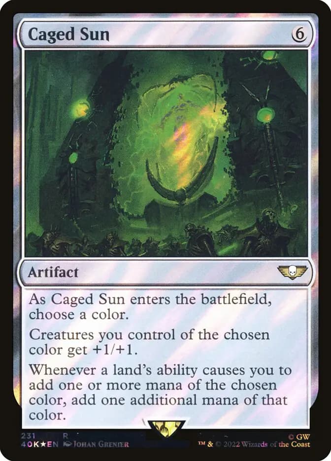Card image of Caged Sun