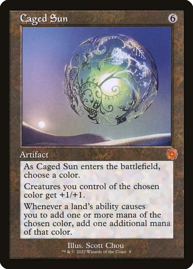 Card image of Caged Sun