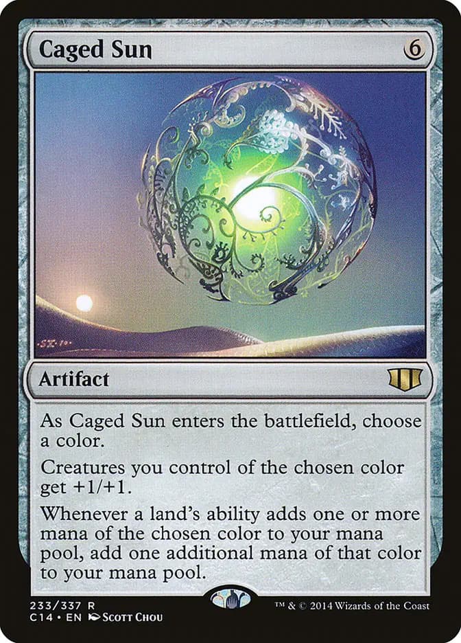 Card image of Caged Sun