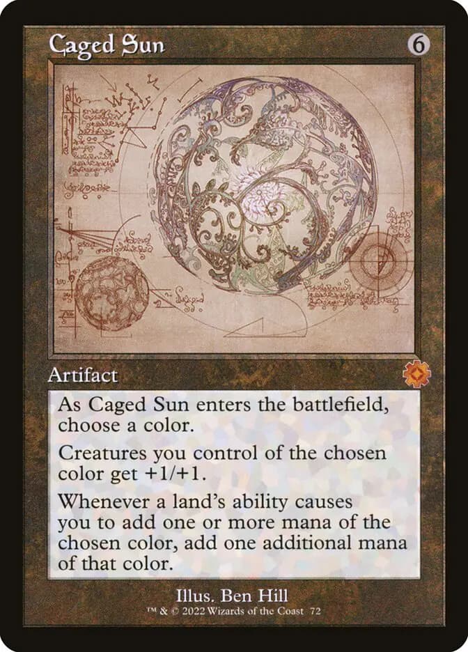 Card image of Caged Sun