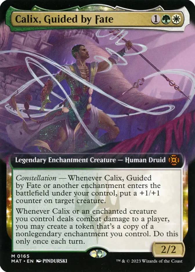 Card image of Calix, Guided by Fate