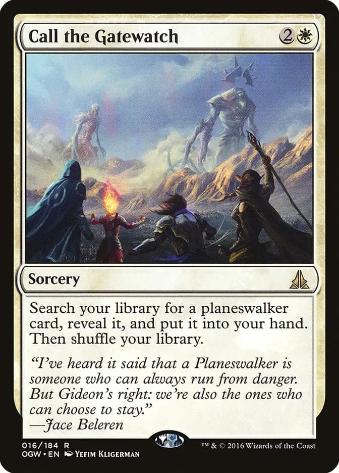 Card image of Call the Gatewatch