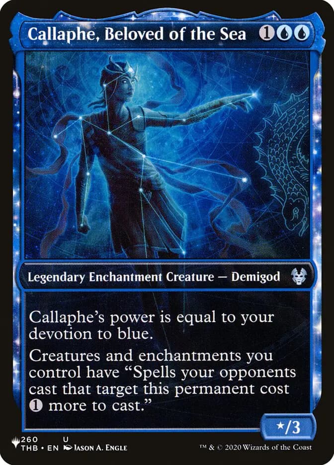 Card image of Callaphe, Beloved of the Sea