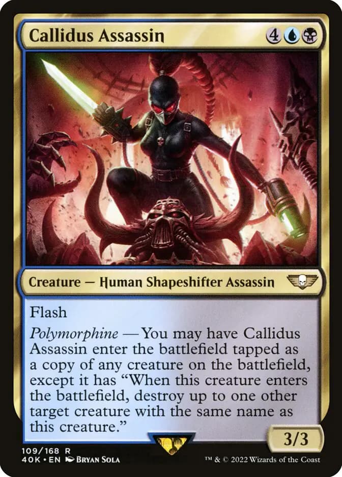 Card image of Callidus Assassin