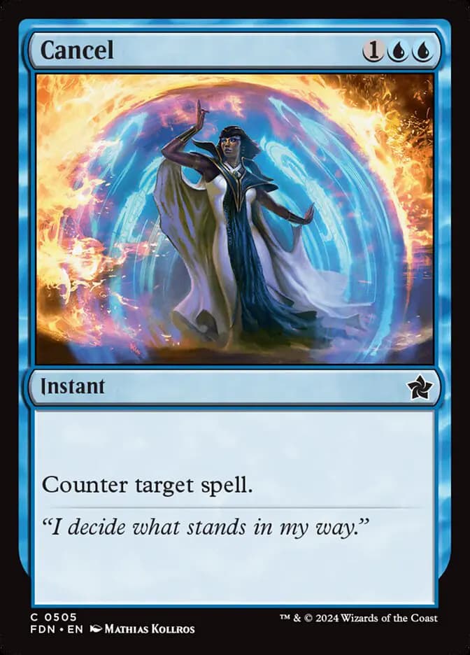 Card image of Cancel