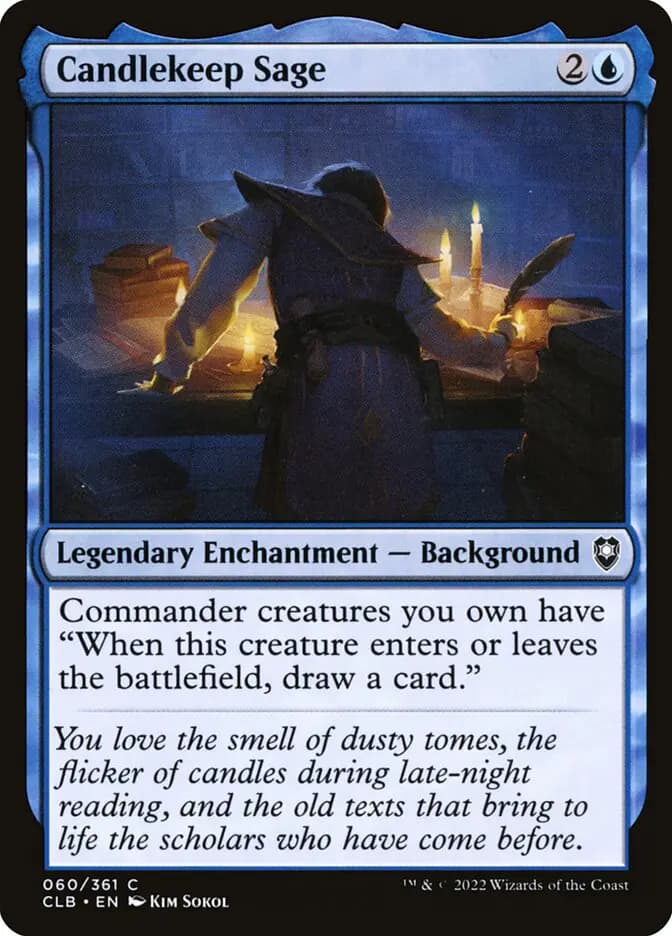 Card image of Candlekeep Sage