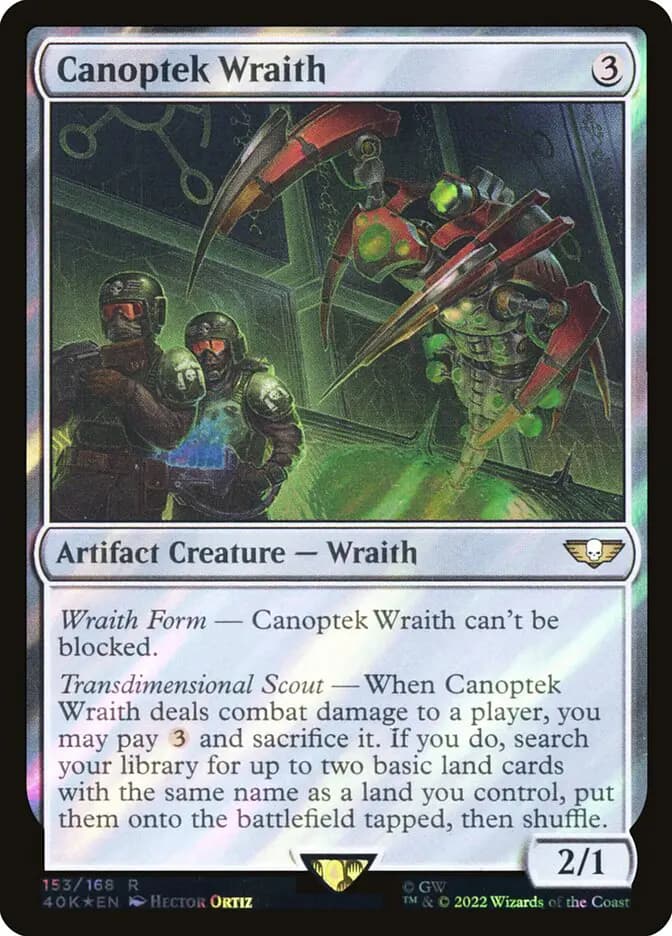 Card image of Canoptek Wraith