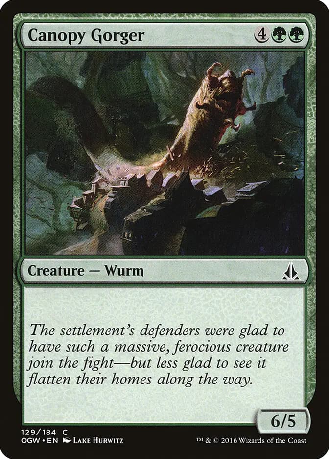 Card image of Canopy Gorger